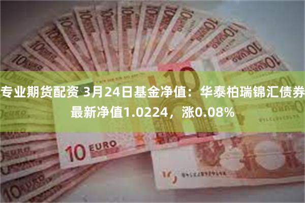 专业期货配资 3月24日基金净值：华泰柏瑞锦汇债券最新净值1.0224，涨0.08%