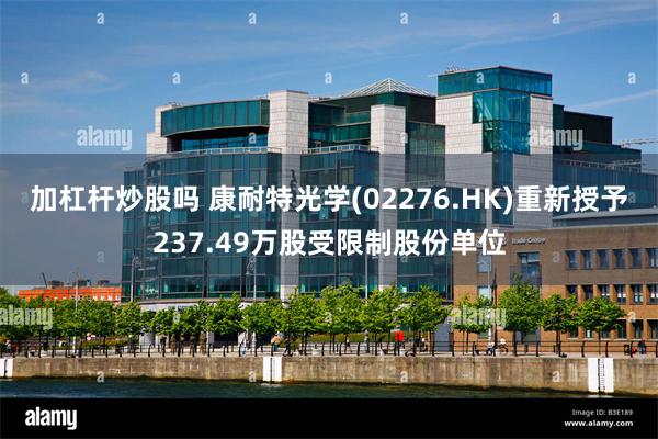 加杠杆炒股吗 康耐特光学(02276.HK)重新授予237.49万股受限制股份单位