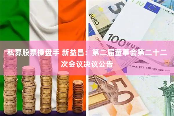 私募股票操盘手 新益昌：第二届董事会第二十二次会议决议公告