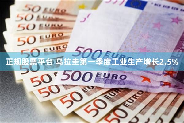 正规股票平台 乌拉圭第一季度工业生产增长2.5%