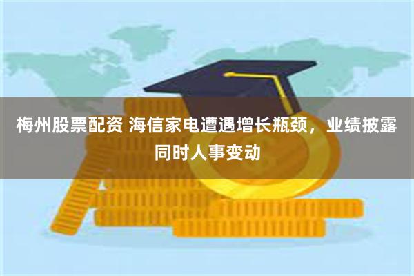 梅州股票配资 海信家电遭遇增长瓶颈，业绩披露同时人事变动